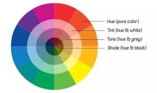 互补色与对比色的区别 对比色和互补色